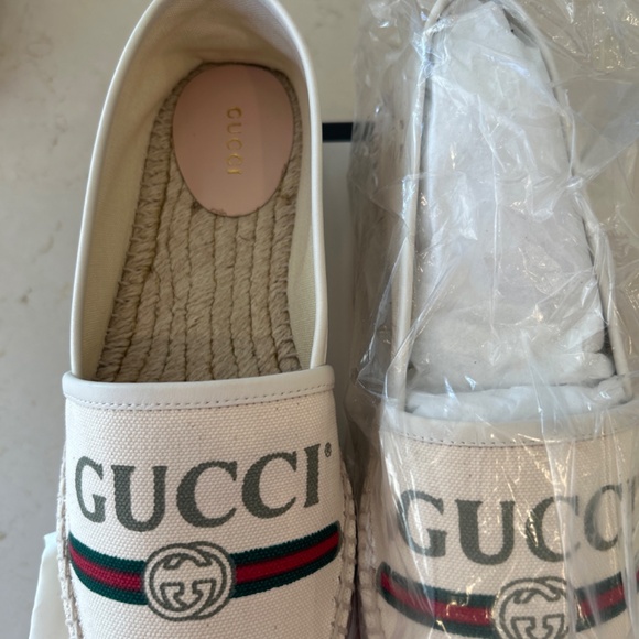 New in Box Gucci Espadrilles-Canvas-EU 38 - Picture 3 of 6